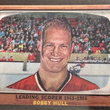 1966 Topps #64 Bobby Hull Scoring Leaders Ex/mint
