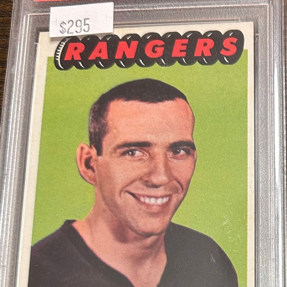 1965 Topps #21 Ed Giacomin rookie PSA 5
