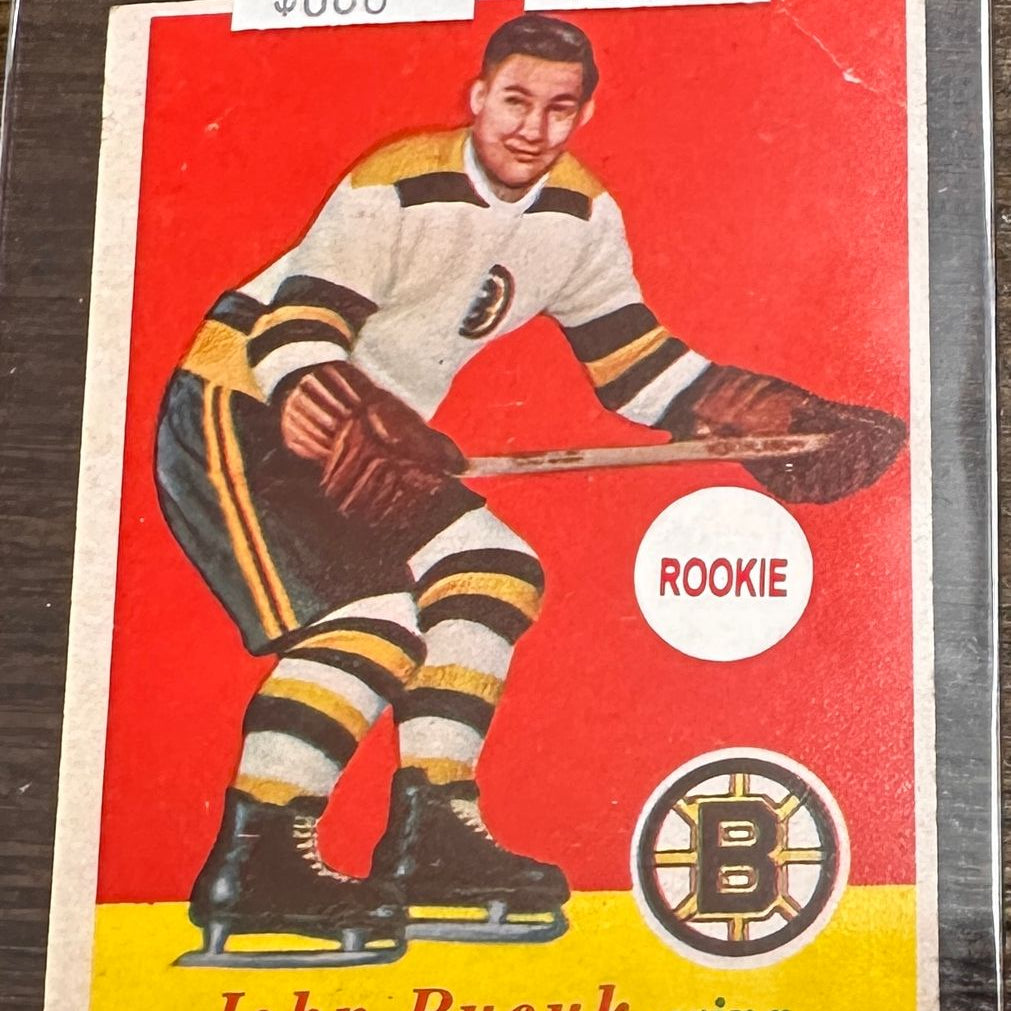 1957 Topps #10 John Bucyk rookie VG