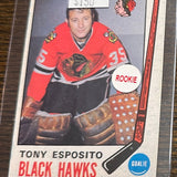 1969 Opeechee #138 Tony Esposito rookie Ex+