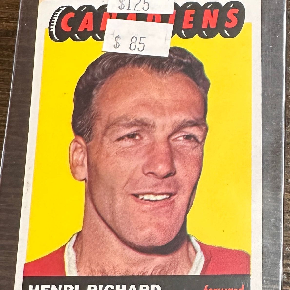 1965 Topps #71 Henri Richard Ex+