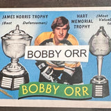 1971 Opeechee #245 Bobby Orr Trophy Card Ex/Mint
