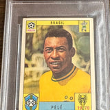 1970 Panini Mexico Pele World Cup Bisvalida PSA 2