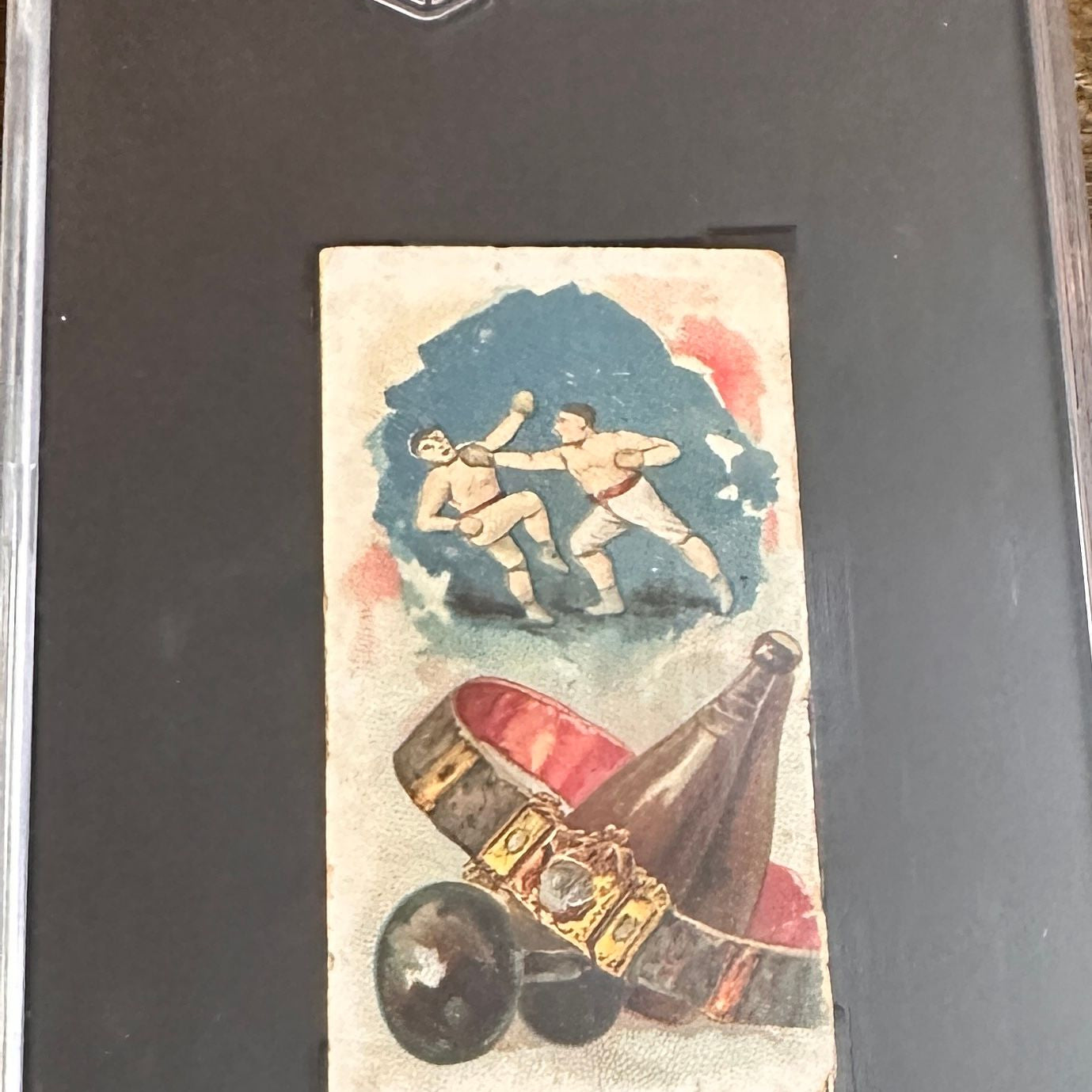 1888 Duke's Cigarettes Boxing N79 Jake Kilrain History of Poor Boys SGC 1.5