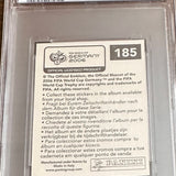 2006 Panini World Cup Lionel Messi Germany Sticker PSA 6