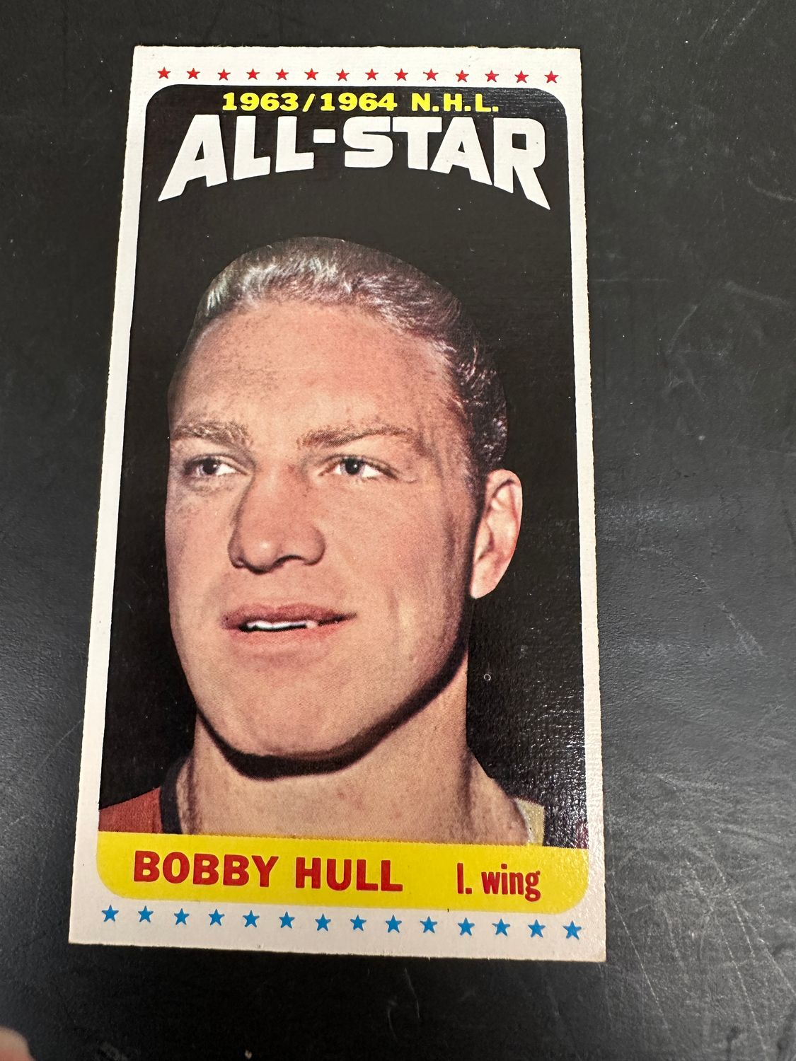 1964 Topps Tall Boy #107 Bobby Hull All Star Ex/Mint