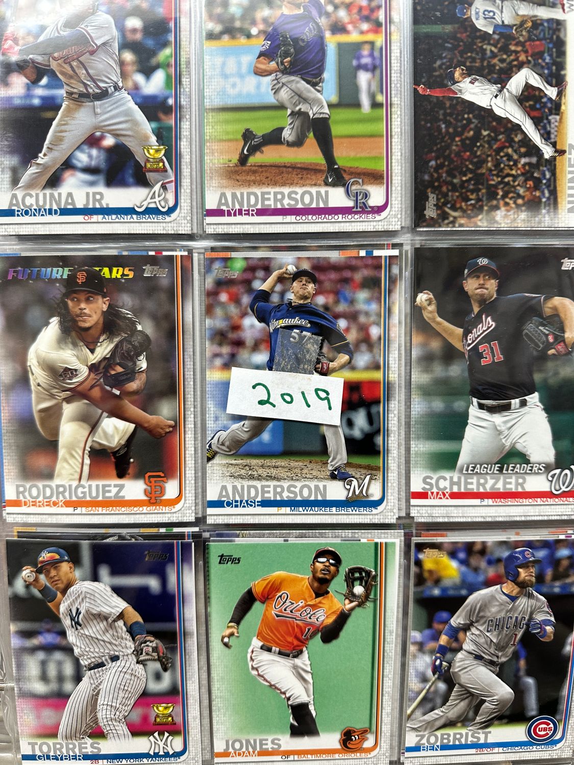 2019 Topps Baseball Complete Set + '19 Topps Update Set