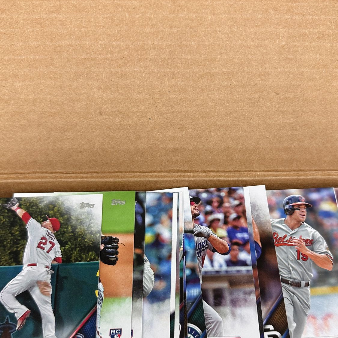 2016 Topps Baseball set #1-701
