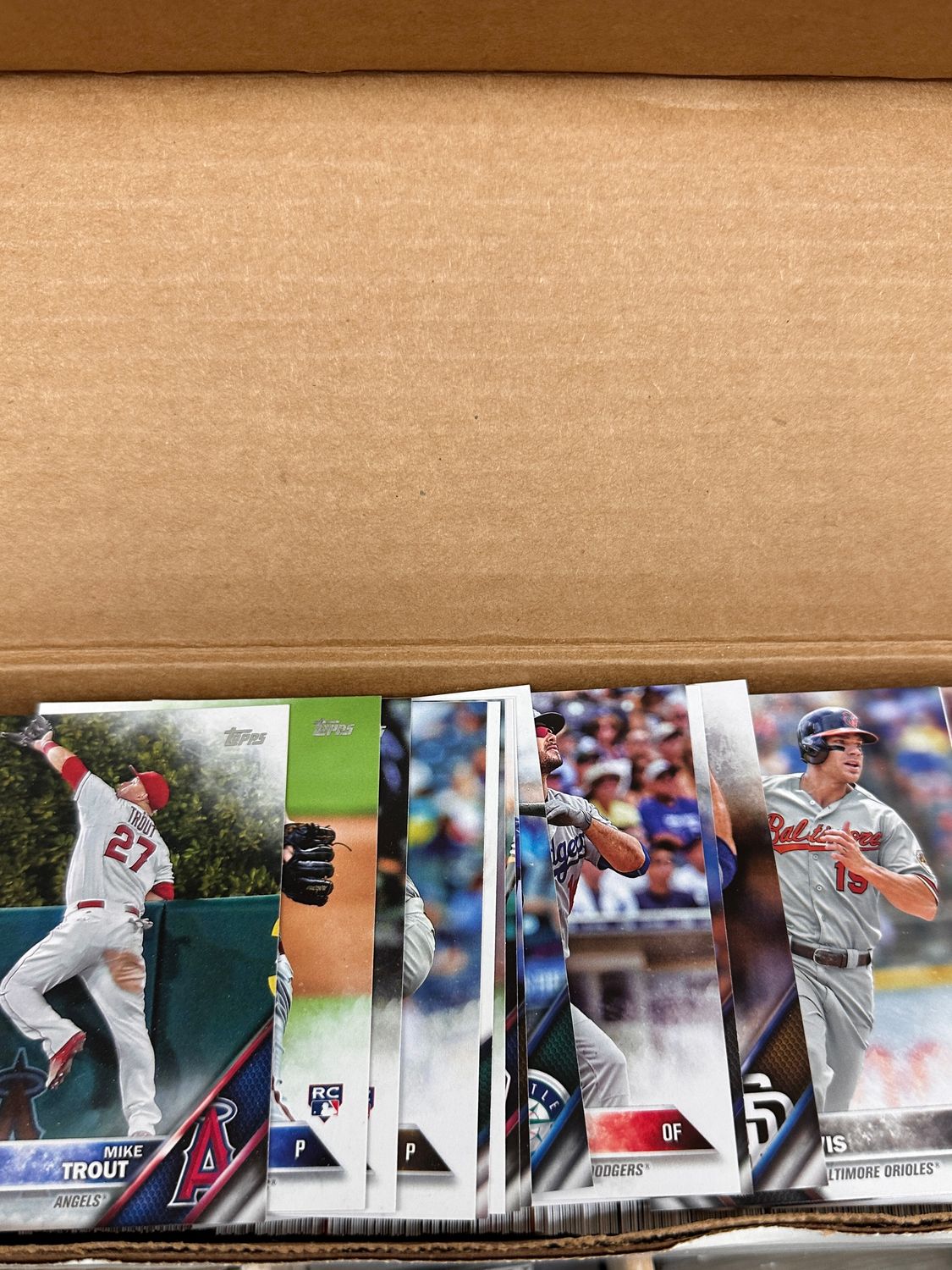 2016 Topps Baseball set #1-701