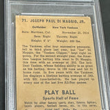 1941 Playball #71 Joe Dimaggio SGC 1.5 Nicer