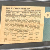 1961 Fleer #8 Wilt Chamberlain rookie SGC 5.5