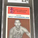 1961 Fleer #8 Wilt Chamberlain rookie SGC 5.5