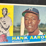 1960 Topps #300 Hank Aaron Ex+