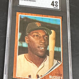 1962 Topps #544 Willie McCovey SGC 4
