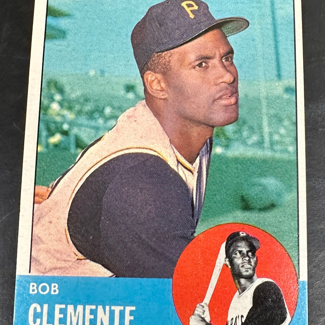 1963 Topps #540 Roberto Clemente Ex/Mint List $600