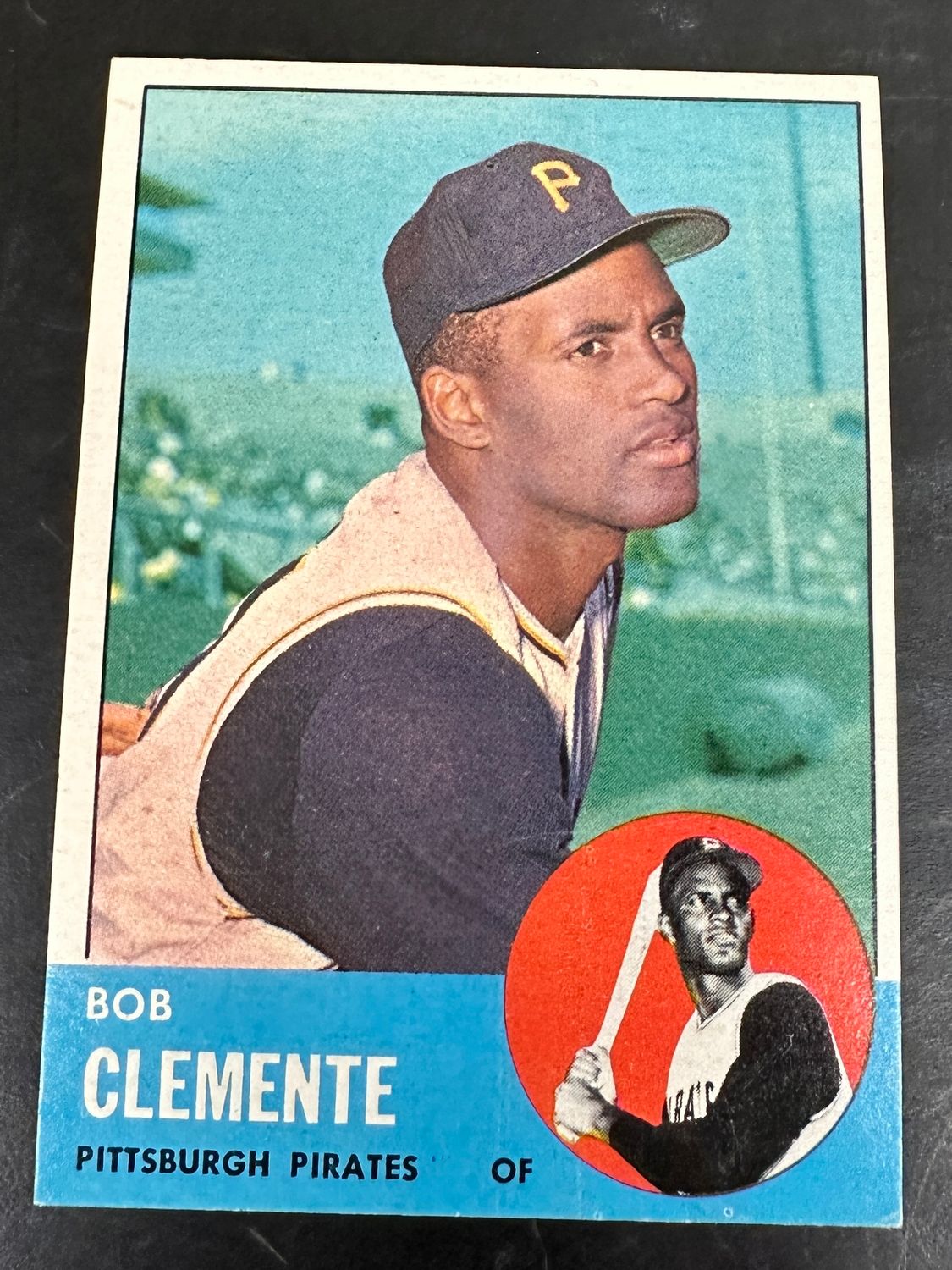 1963 Topps #540 Roberto Clemente Ex/Mint List $600