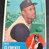1963 Topps #540 Roberto Clemente Ex/Mint List $600