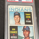 1964 Topps #146 Tommy John rookie SGC 8