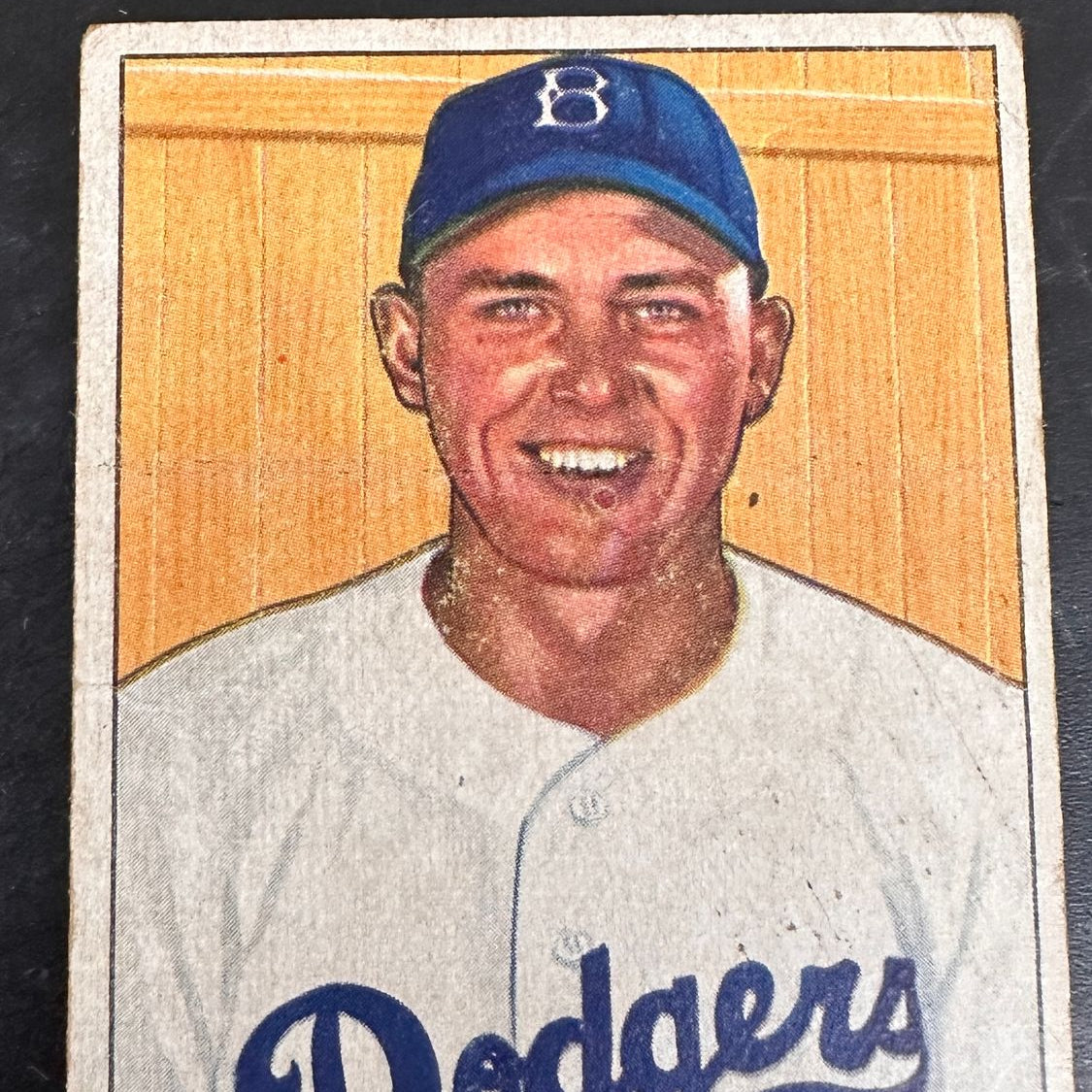1950 Bowman #112 Gil Hodges VG List $300
