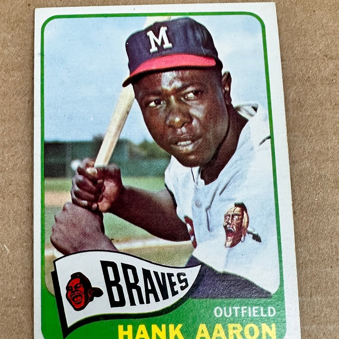 1965 Topps #170 Hank Aaron Ex+