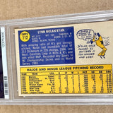 1970 Topps #712 Nolan Ryan PSA 8