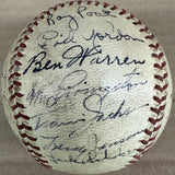 1947 NY Giants signed Baseball 22 Signatures SGC Auth.