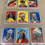1947 Goudey Indian Gum Complete Set Ex to Ex/Mint  96 cards