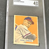 1949 Bowman #214 Richie Ashburn rookie SGC 4