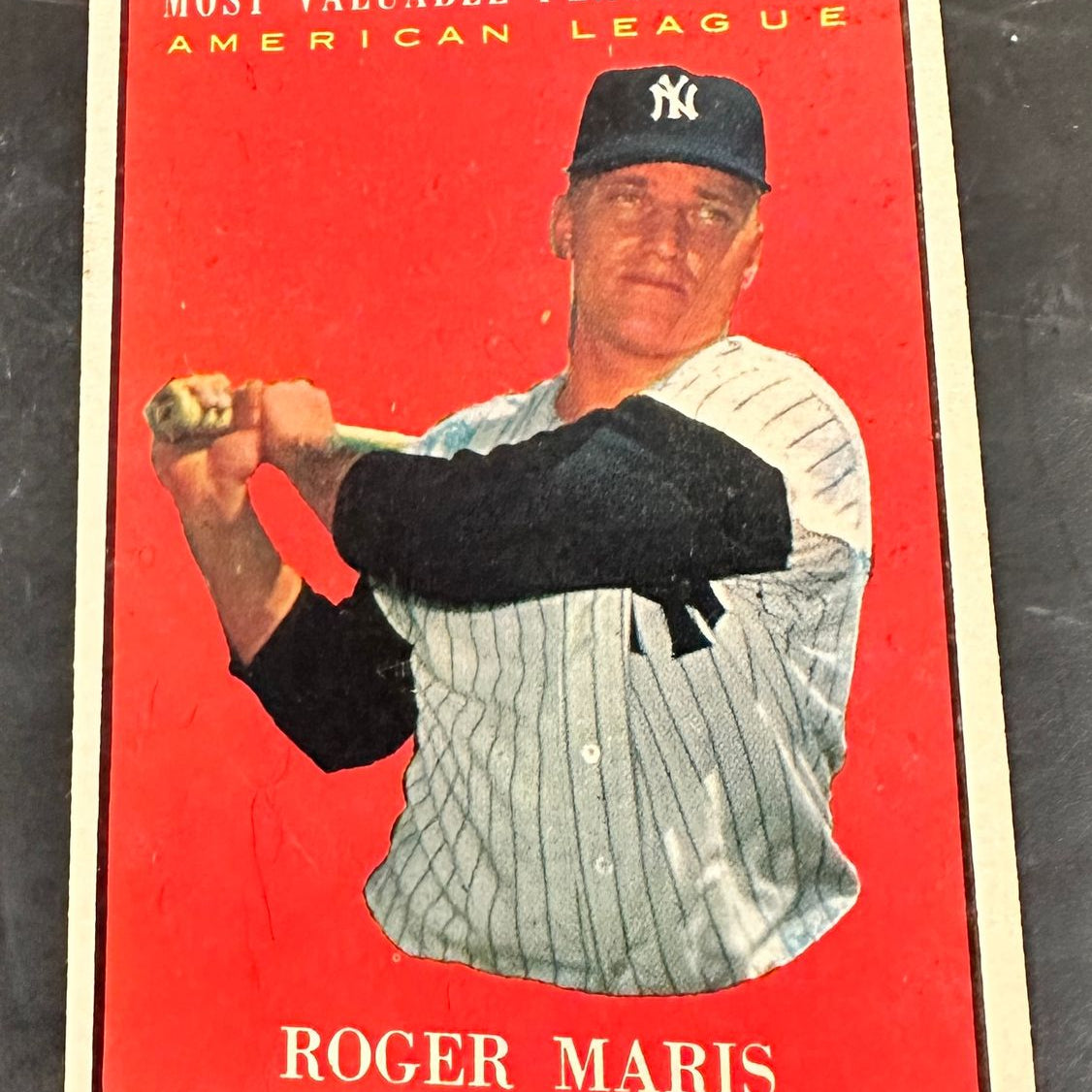 1961 Topps #478 Roger Maris MVP Nr Mint