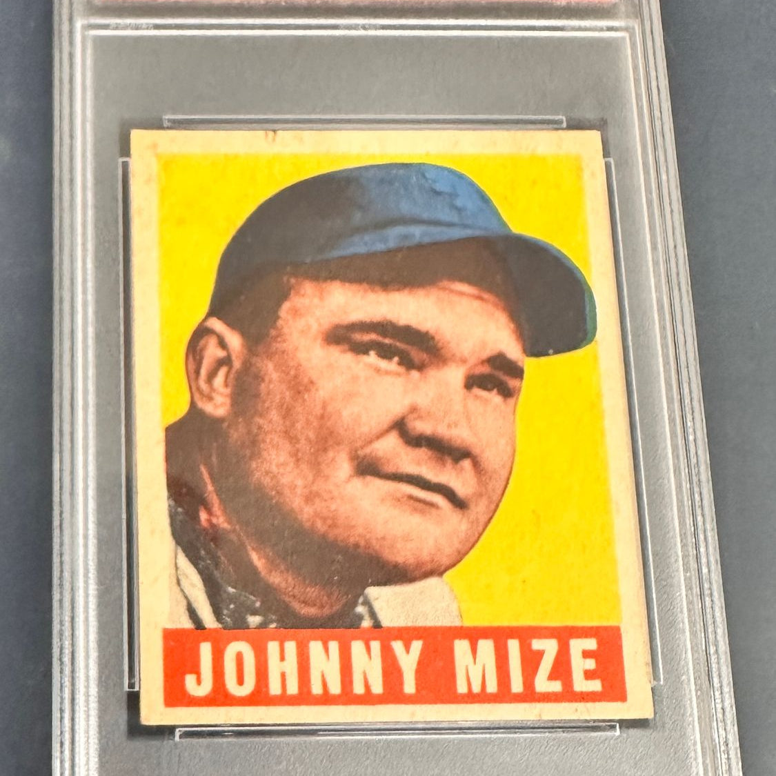 1948 Leaf #46 Johnny Mize PSA 6
