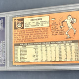 1969 Topps #573 Jim Palmer PSA 8