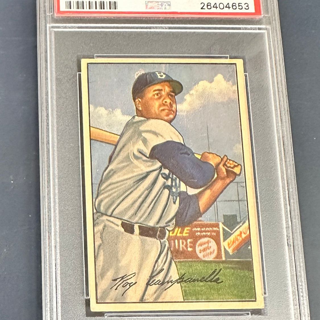 1952 Bowman #44 Roy Campanella PSA 5