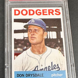 1964 Topps #120 Don Drysdale PSA 8