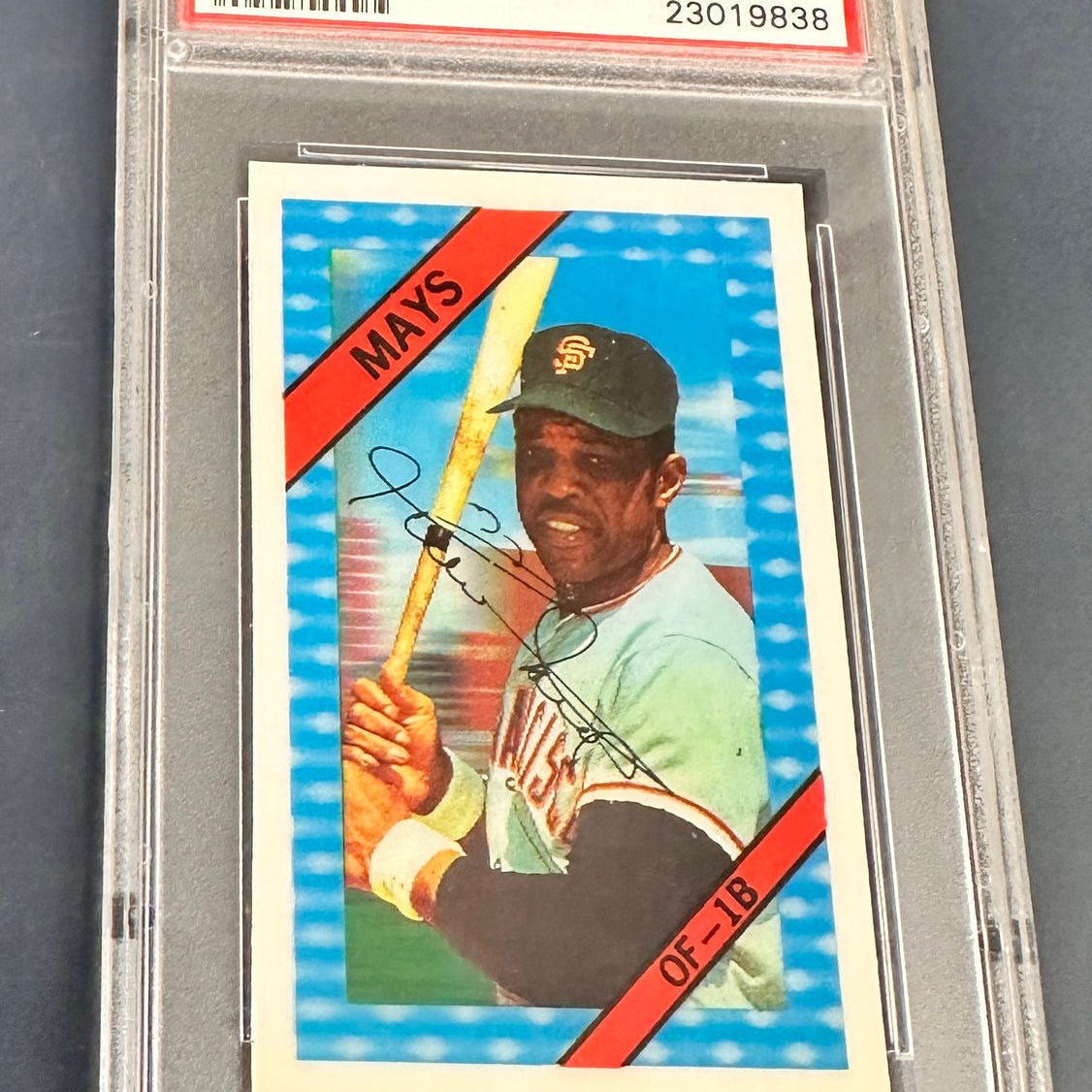 1972 Kelloggs #54 Willie Mays PSA 9