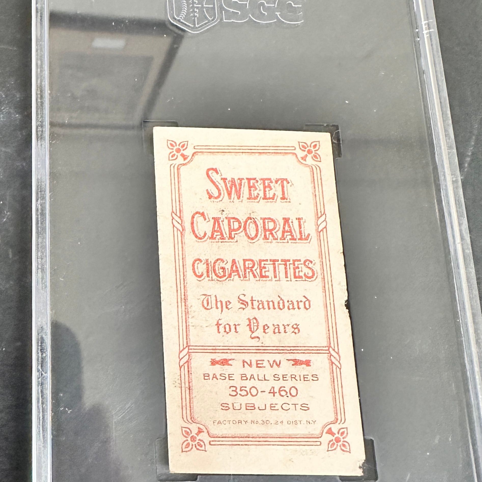 191 T206 Sweet Caporal Frank Chance Batting SGC 1