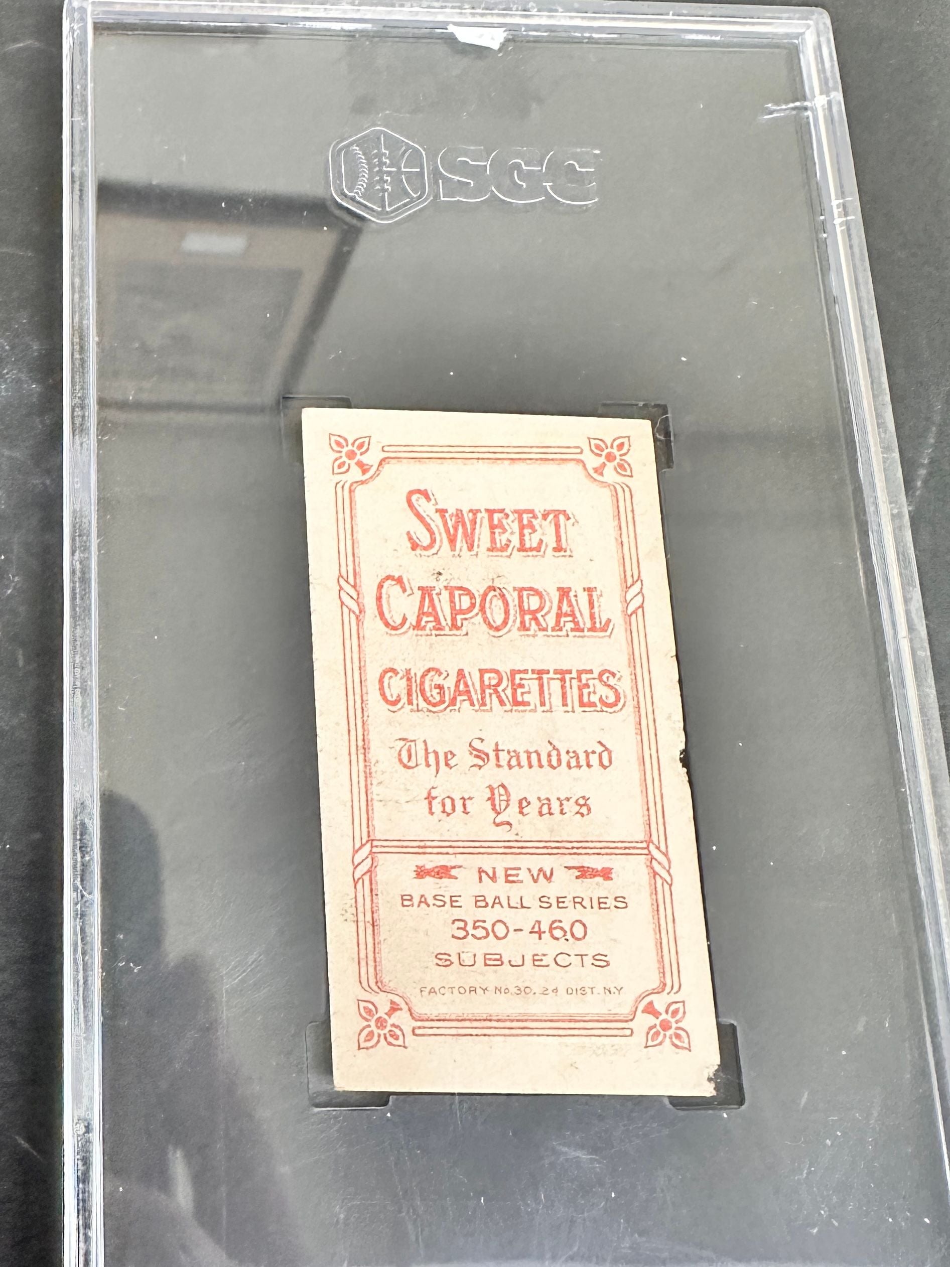 191 T206 Sweet Caporal Frank Chance Batting SGC 1
