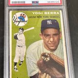 1954 Topps #50 Yogi Berra PSA 1