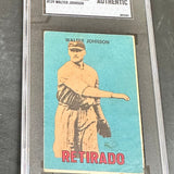1967 Topps Venezuelan #139 Walter Johnson SGC Authentic