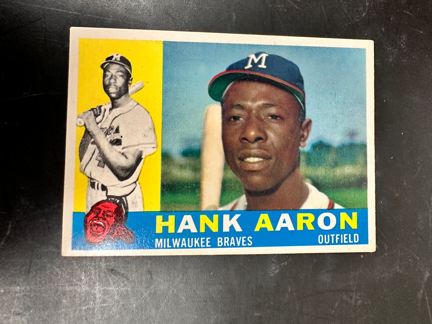 1960 Topps #300 Hank Aaron Ex+