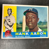 1960 Topps #300 Hank Aaron Ex+