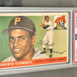 1955 Topps #164 Roberto Clemente rookie PSA 2