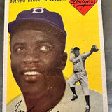 1954 Topps #10 Jackie Robinson Ex