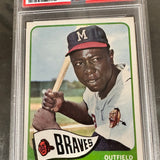 1965 Topps #170 Hank Aaron PSA 4