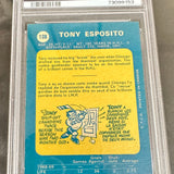 1969 Opeechee #138 Tony Esposito rookie PSA 7