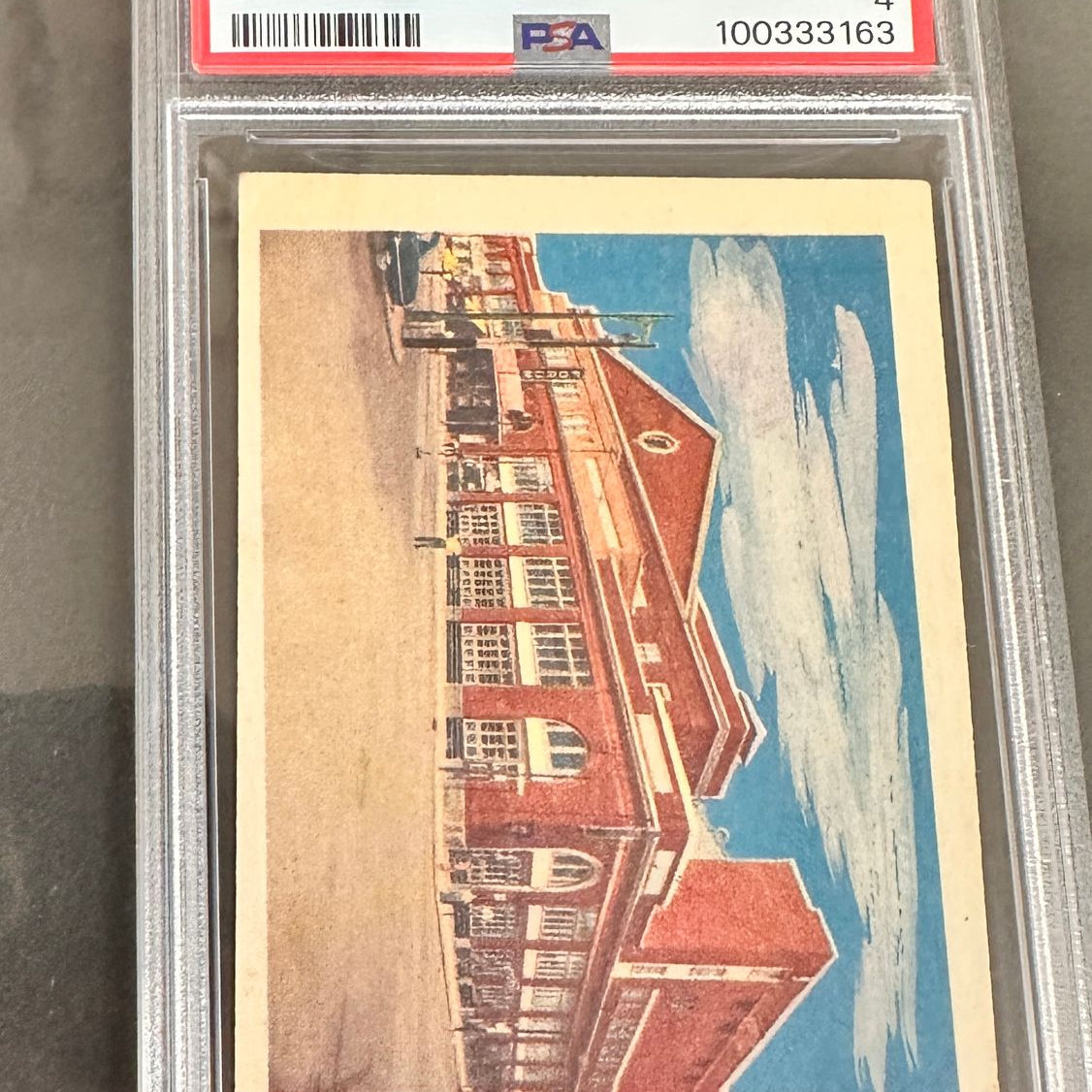 1955 Parkhurst #78 The Montreal Forum PSA 4