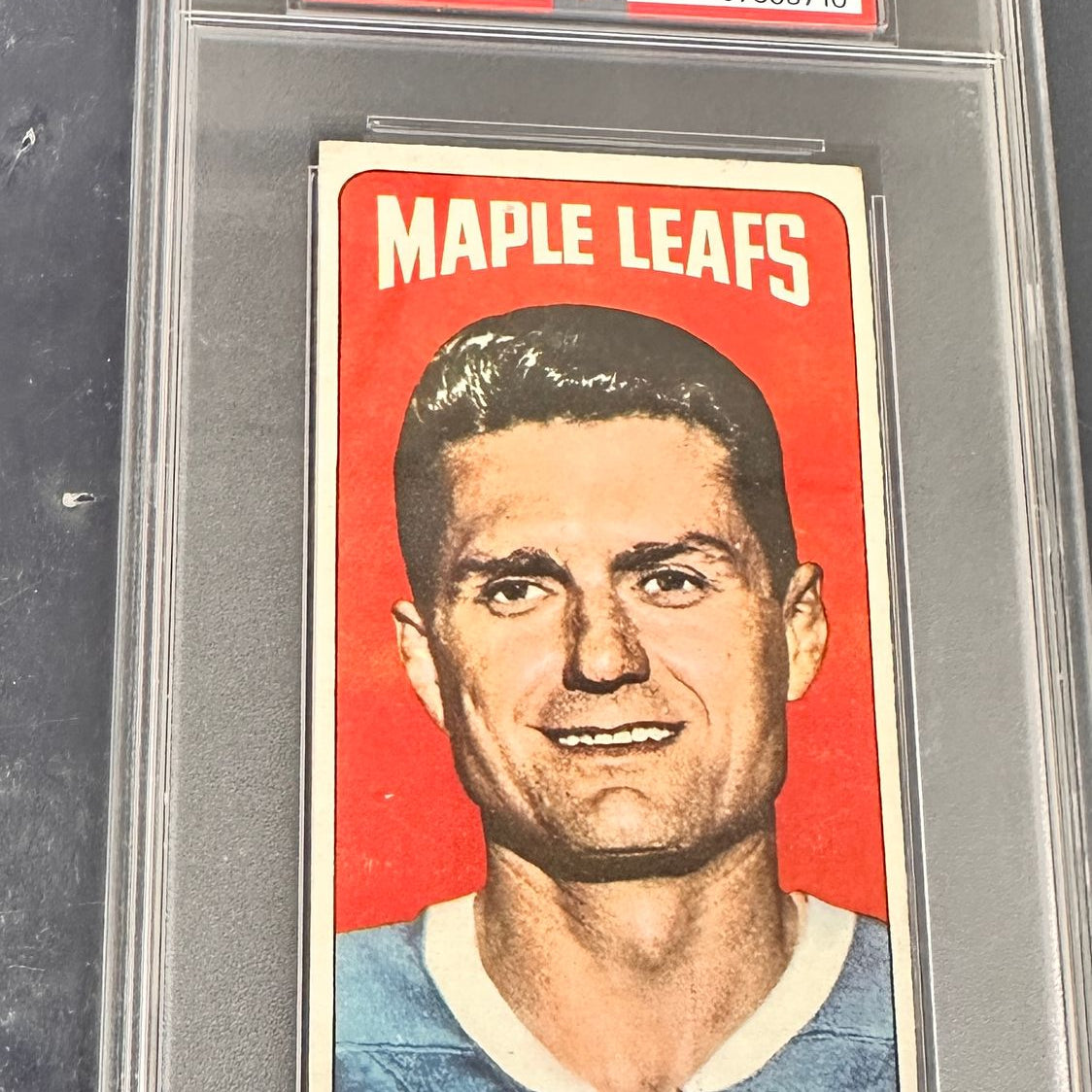 1964/65 Topps #104 Allan Stanley SP PSA 4