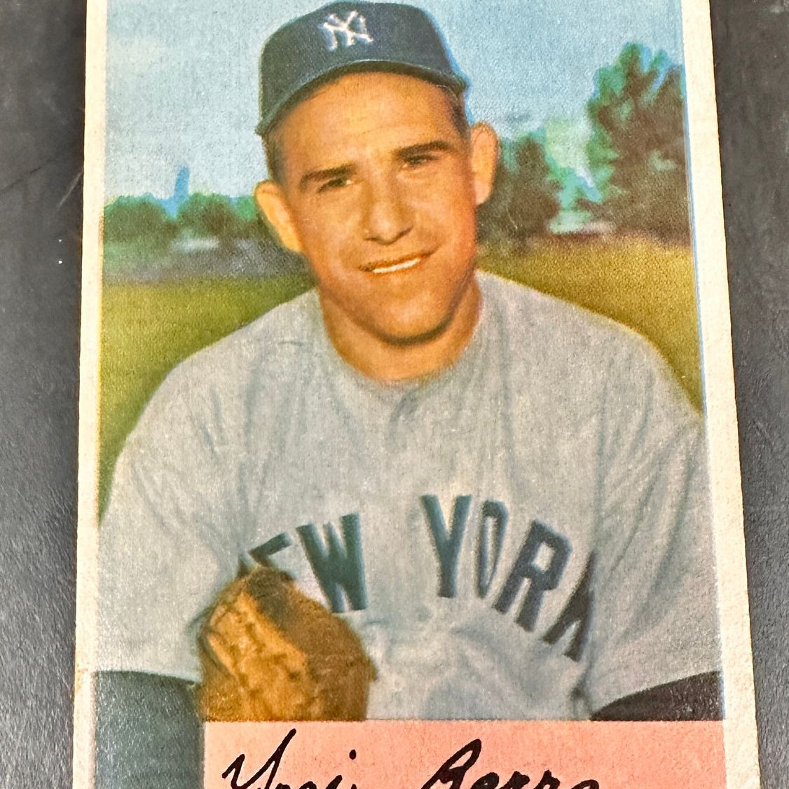 1954 Bowman #161 Yogi Berra VG