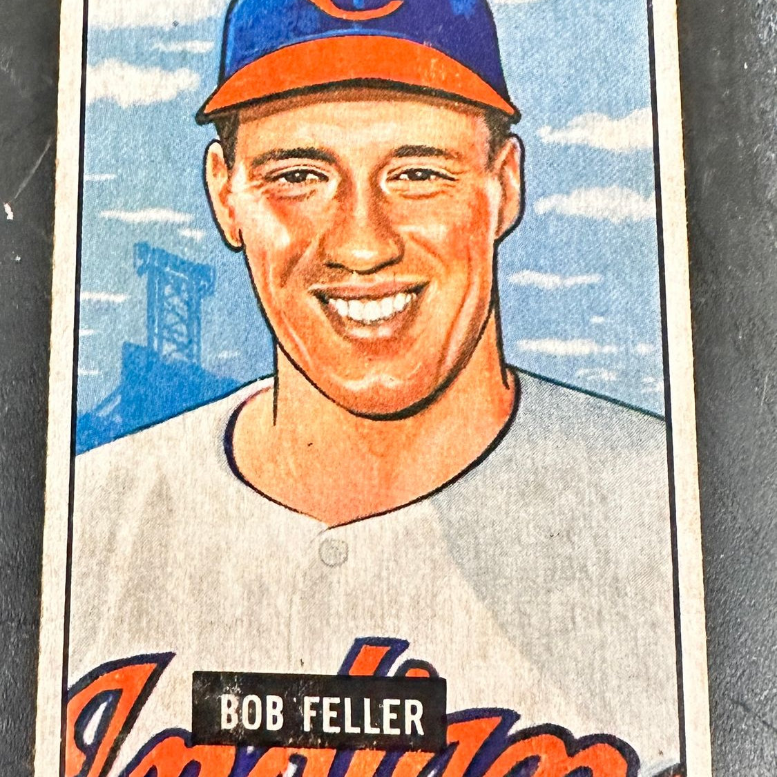 1951 Bowman #30 Bob Feller VG