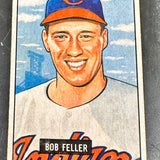 1951 Bowman #30 Bob Feller VG