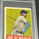 1948 Leaf #1 Joe Dimaggio PSA 1 Nice Front